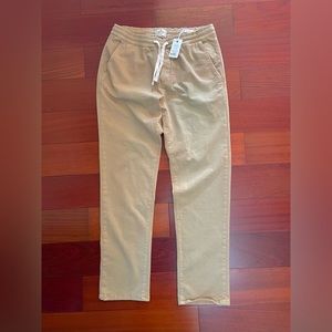 Marine Layer Saturday Pant Slim Fit in Faded Khaki